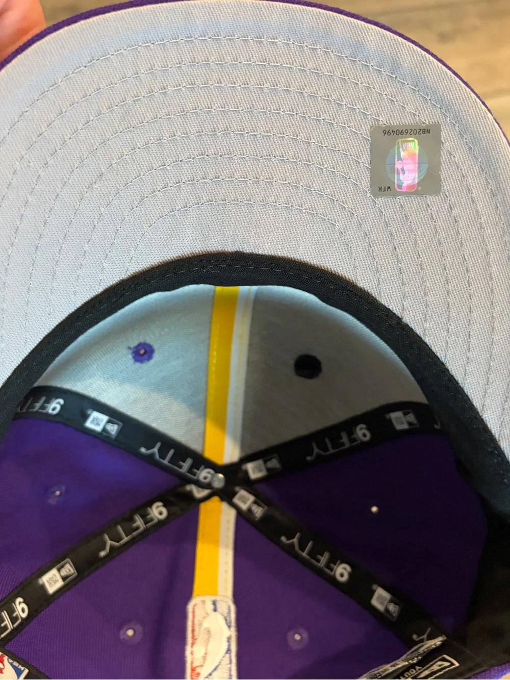 New Era Los Angles Lakers 9Fifty youth basketball hat